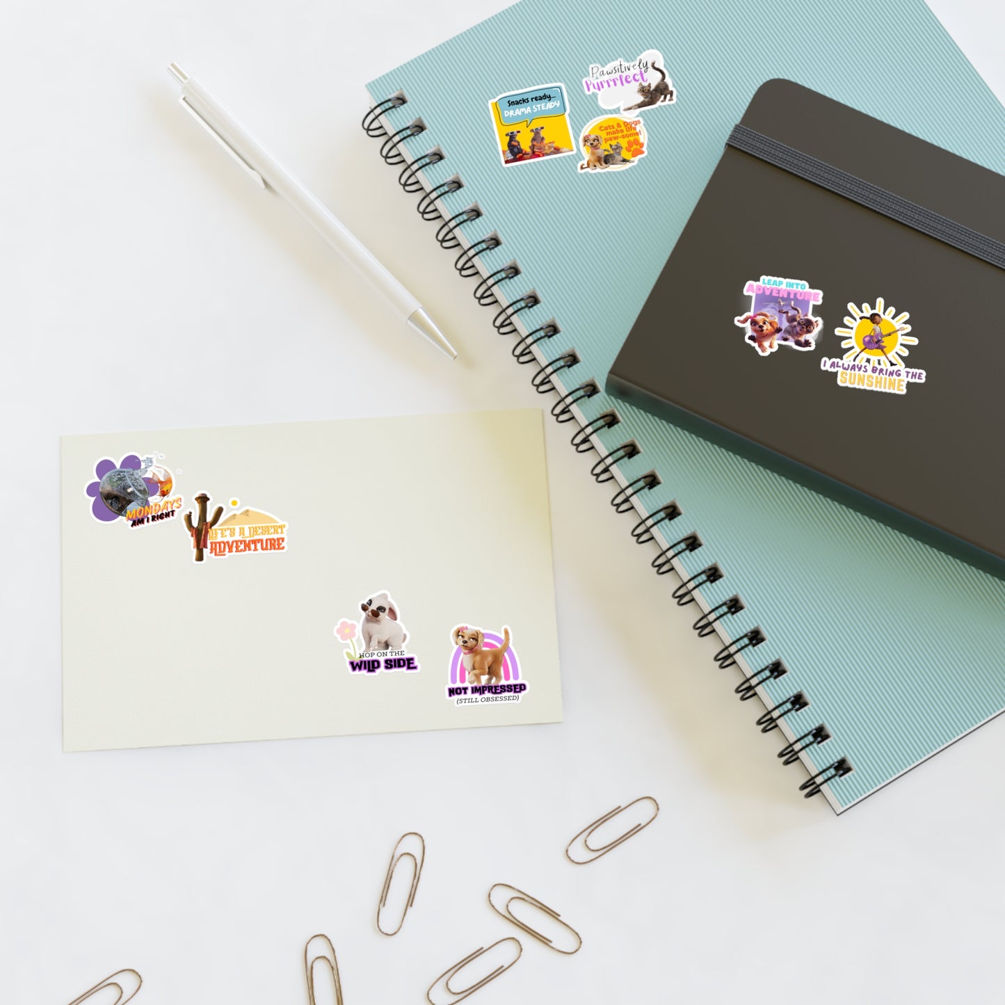 Gracie and Pedro Sticker Sheets