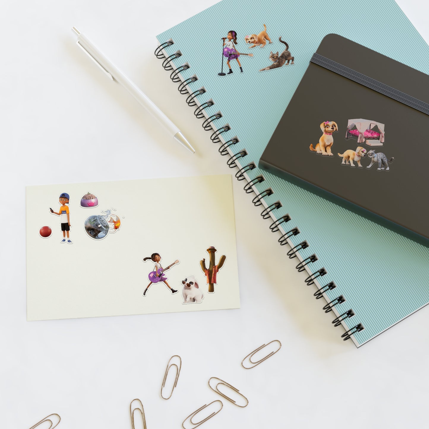 Gracie and Pedro Sticker Sheets